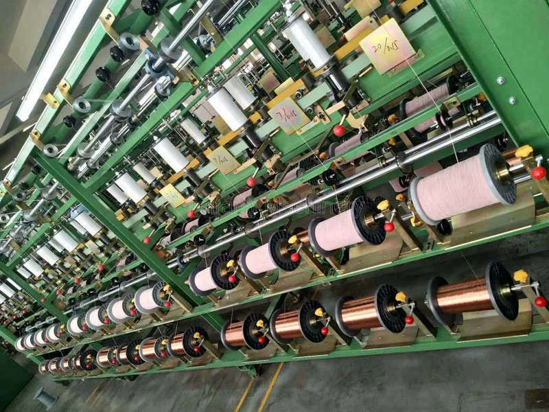 High speed silk wrapping machine